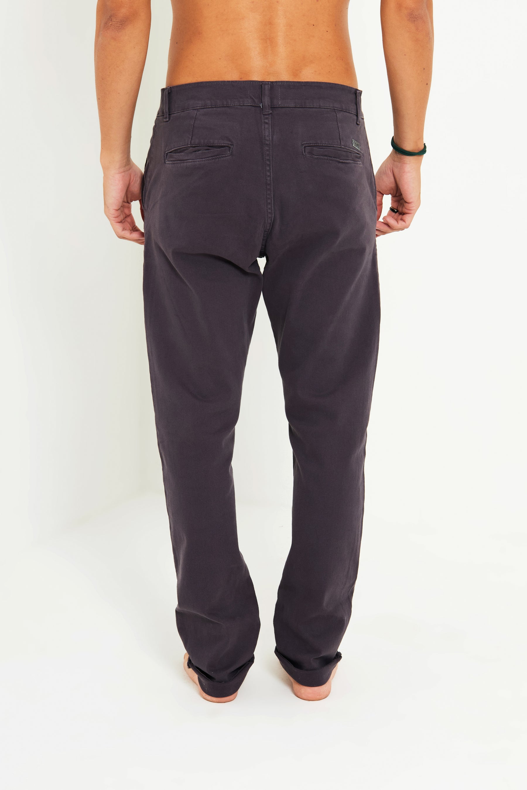 Calça Chino Chumbo