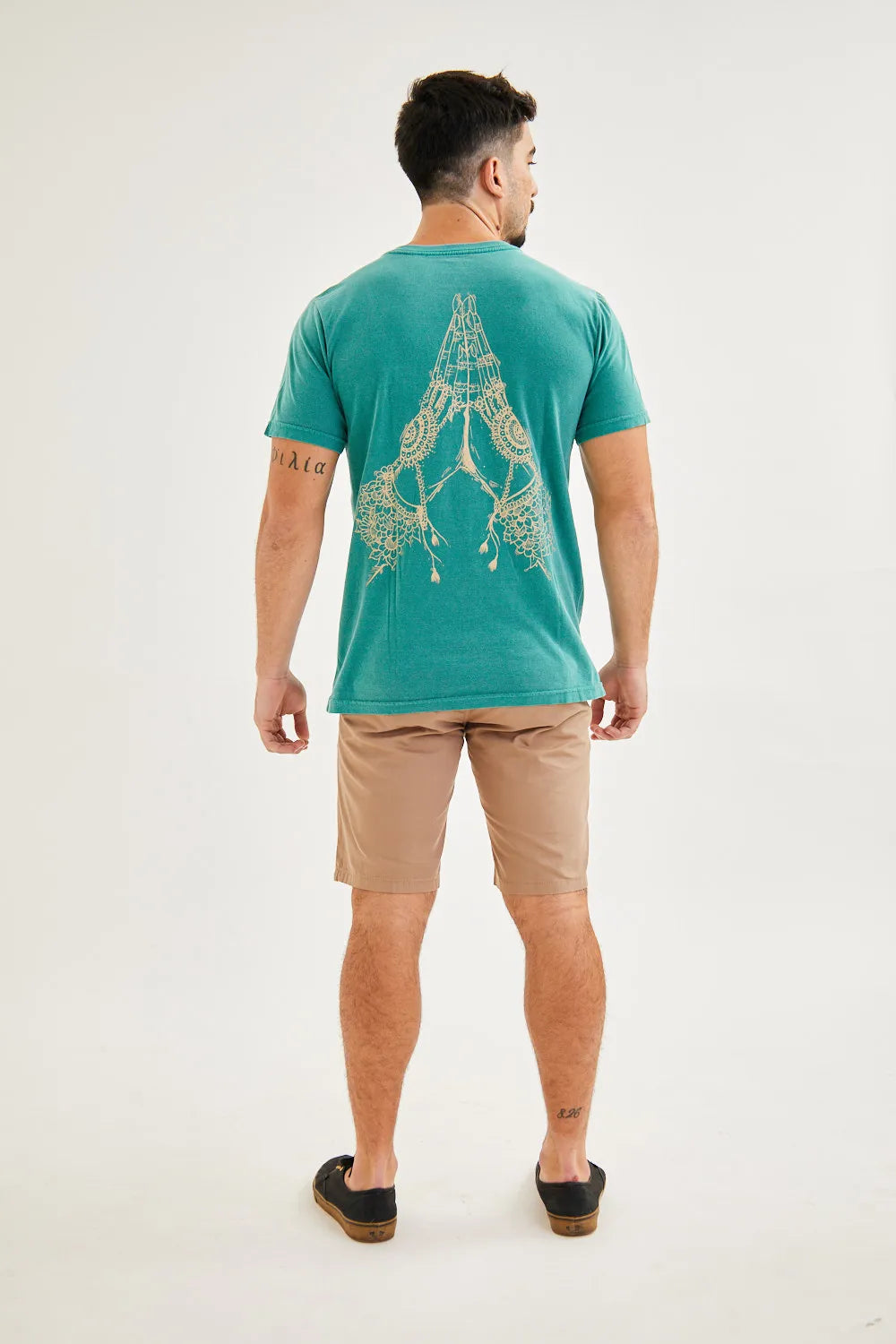 Camiseta Namastê Verde