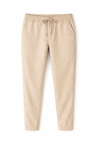 Calça de Linho Bege