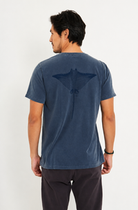 Camiseta Estonada Arraia - Azul