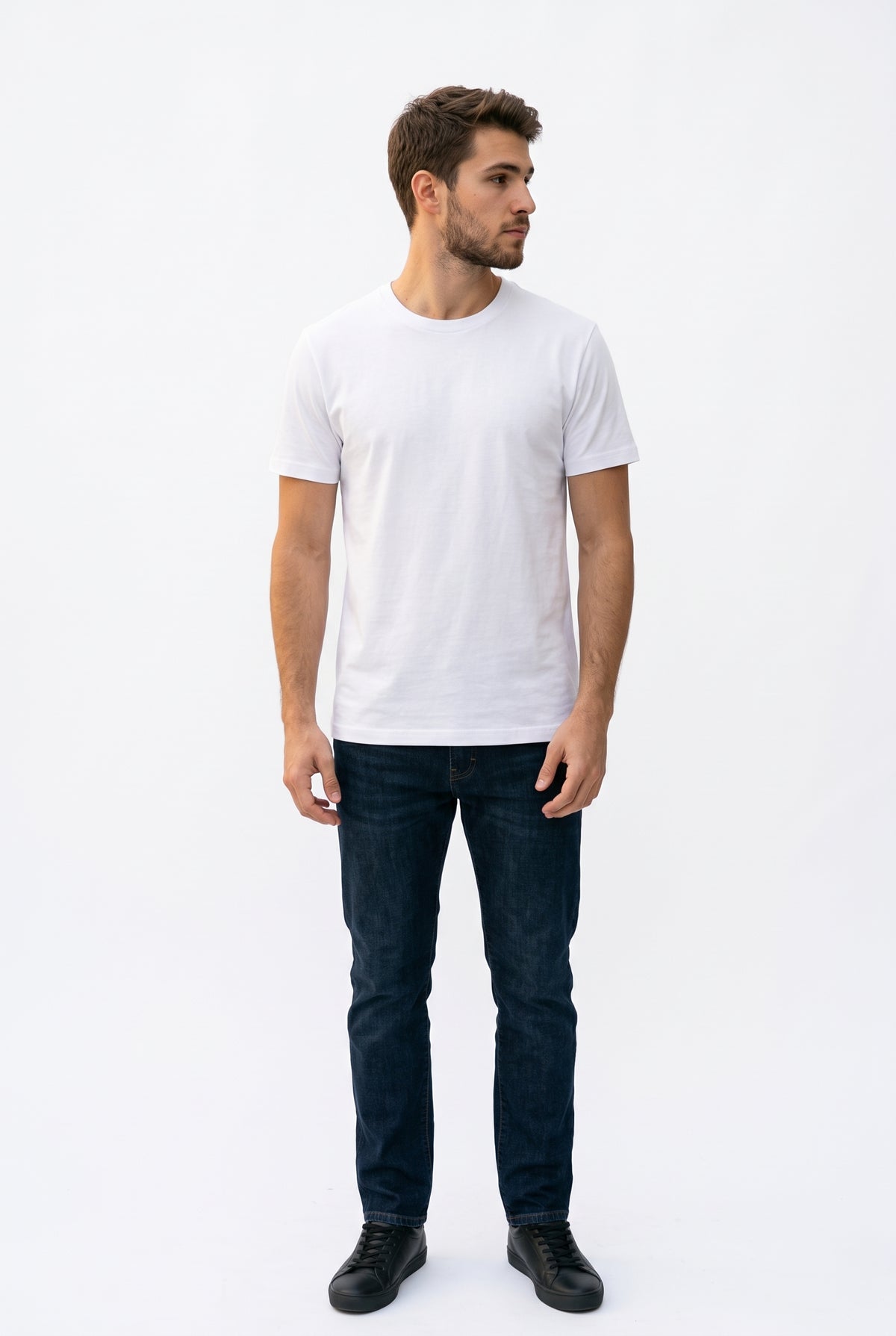 Camiseta Algodão Premium - Branca