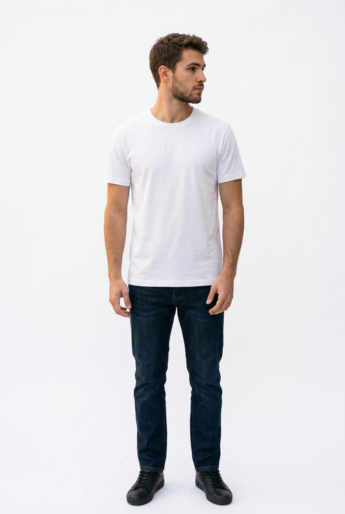 Camiseta Algodão Premium - Branca