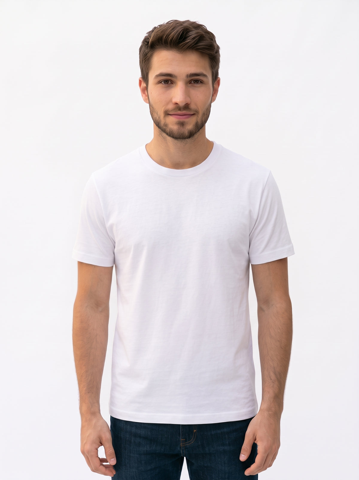Camiseta Algodão Premium - Branca