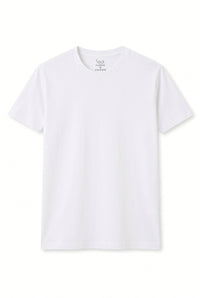 Camiseta Algodão Premium - Branca