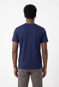 Camiseta Algodão Premium - Azul Marinho