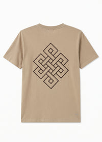 Camiseta Estonada Seal – Nó Infinito - Areia