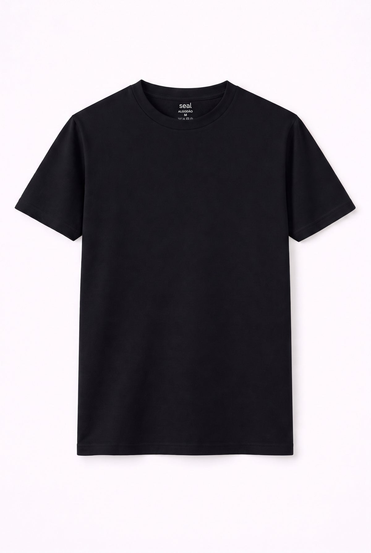 Camiseta Algodão Premium - Preto