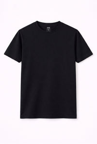 Camiseta Algodão Premium - Preto