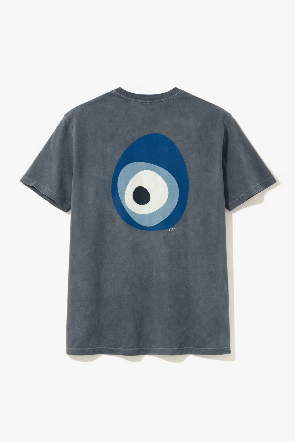 Camiseta Estonada Olho Grego - Chumbo