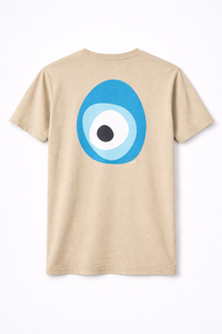 Camiseta Olho Grego Areia