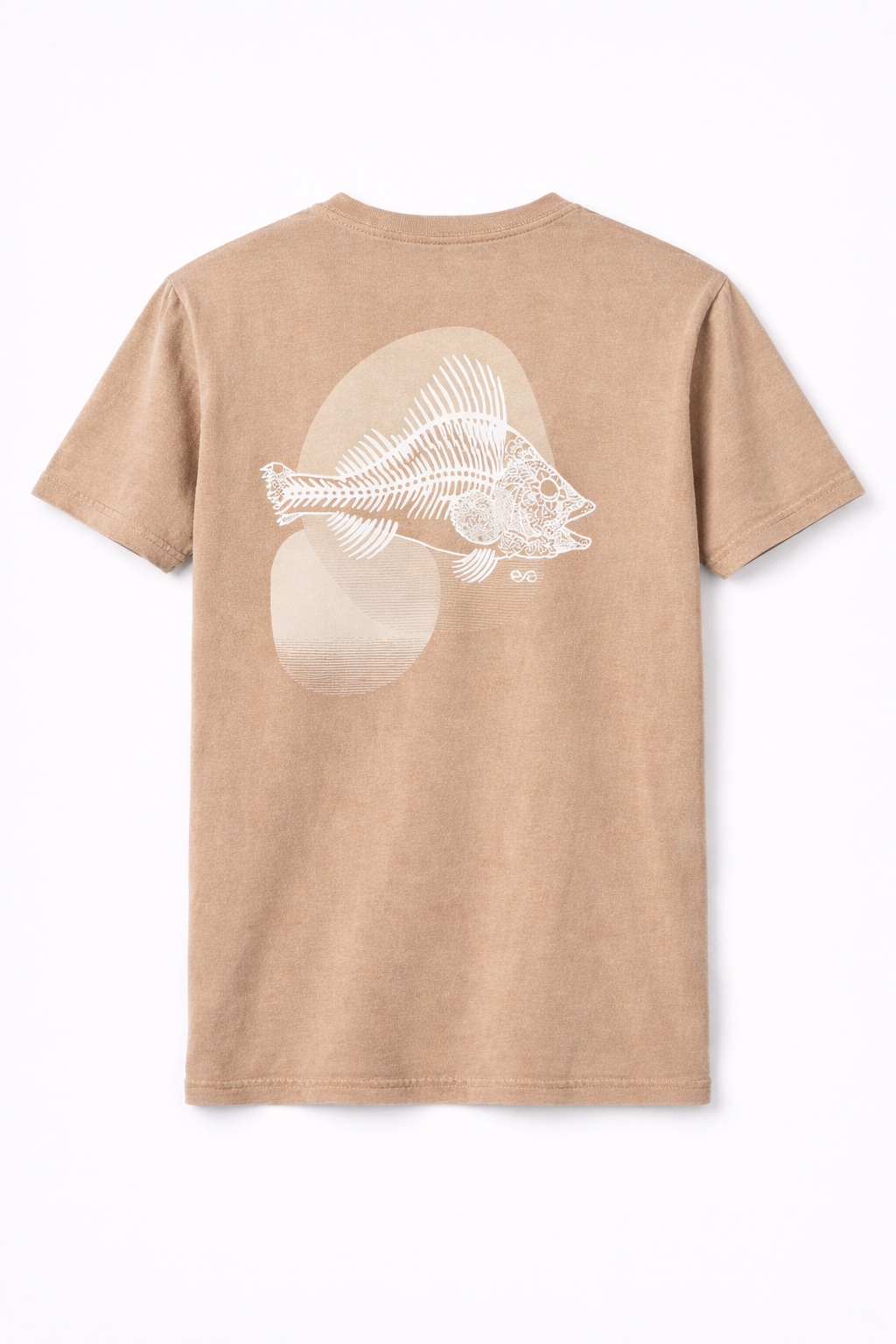 Camiseta Estonada Flor da Vida - Vinho miniatura 4