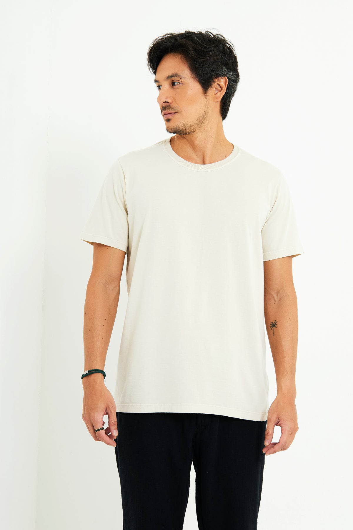 Camiseta Pima - Areia