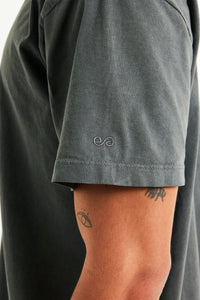 Camiseta Oversized Estonada - Chumbo