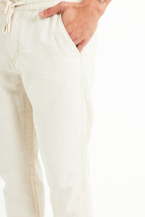 Calça de Linho Natural