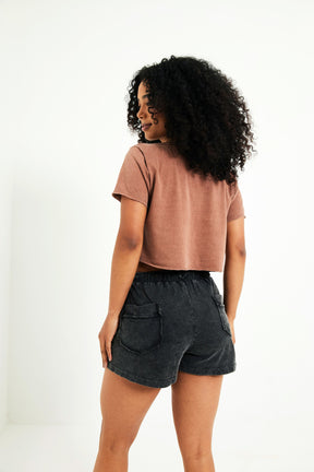 Camiseta Cropped Estonada
