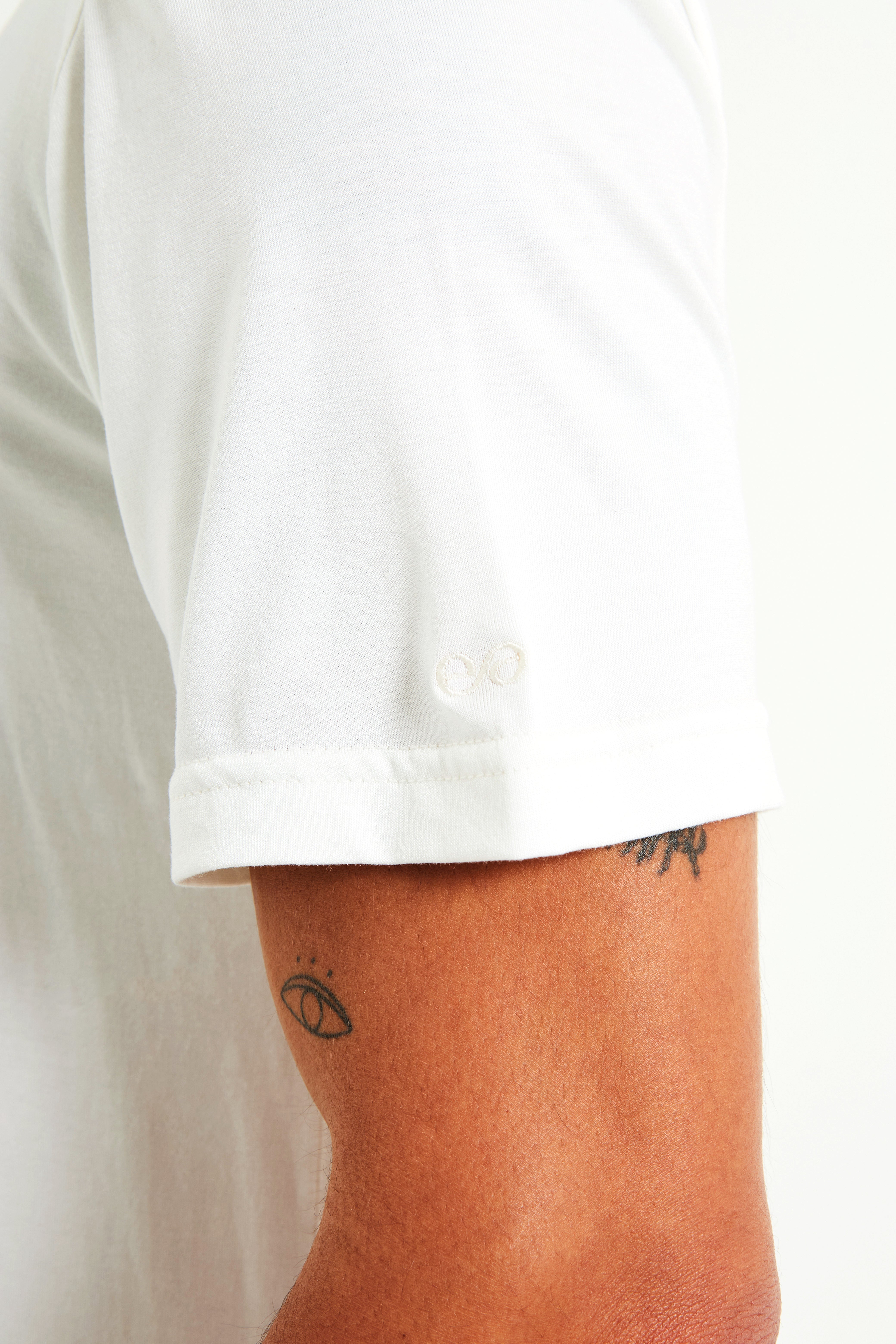 Camiseta Algodão Pima - Areia miniatura 4