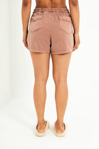 Short Moleton Estonado Khaki