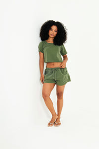 Camiseta Cropped Estonada
