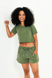 Camiseta Cropped Estonada
