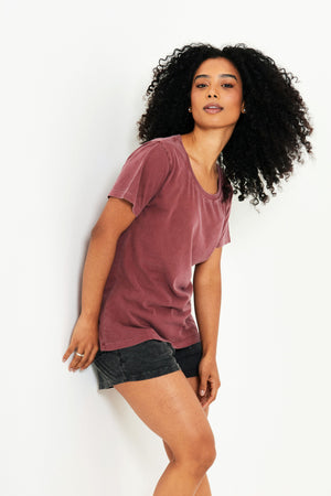 Camiseta Baby Look Estonada – Flor da Vida