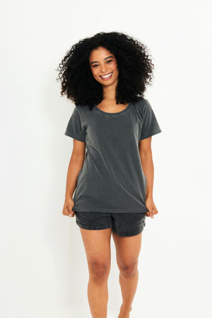 Camiseta Baby Look Estonada  – Olho Grego