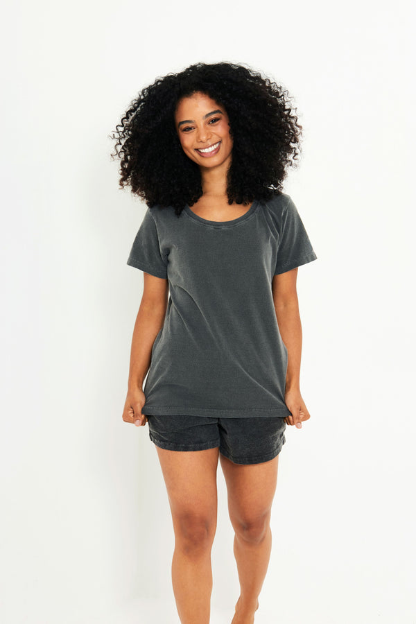 Camiseta Baby Look Estonada  – Olho Grego