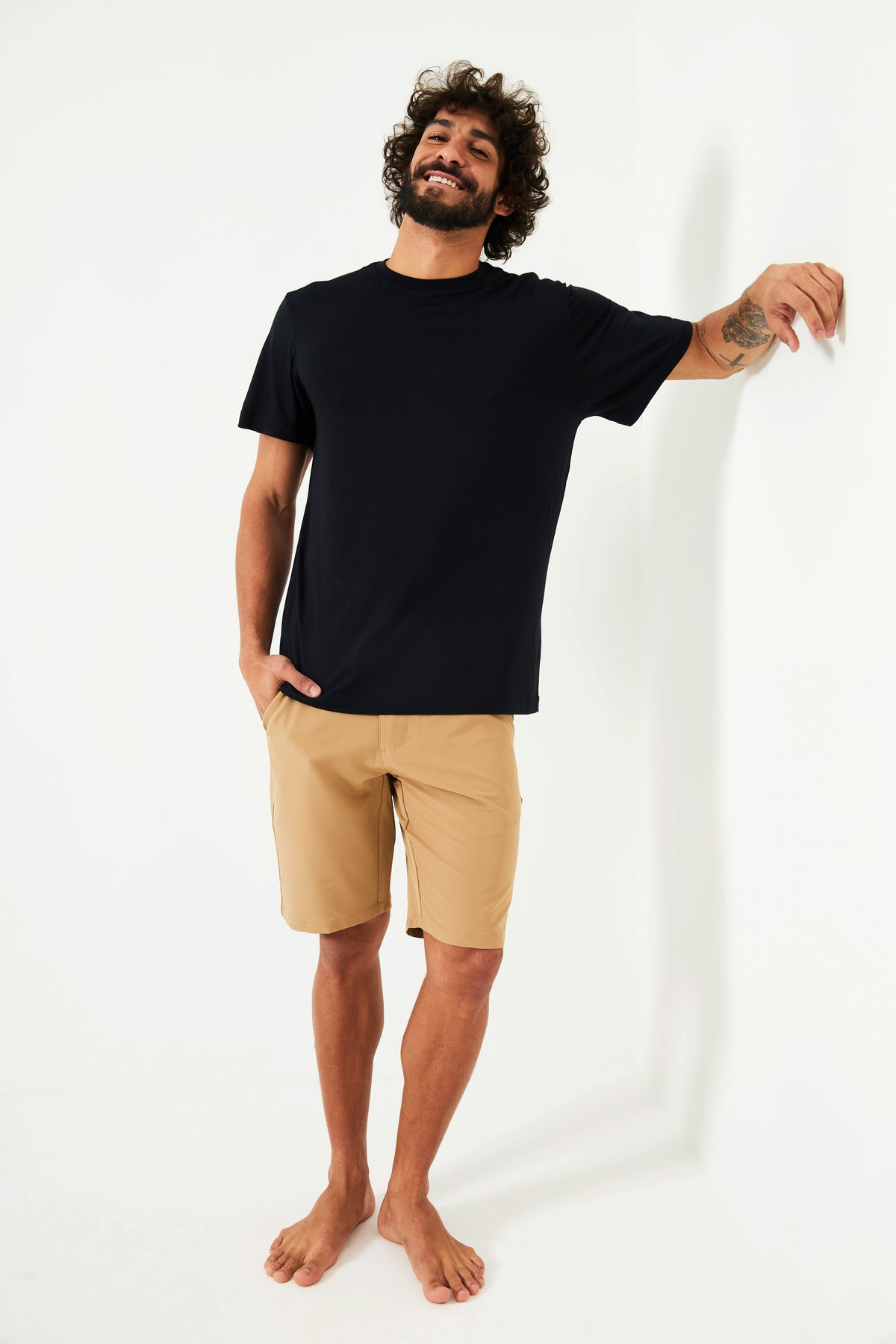 Camiseta Modal - Preto