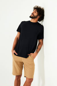 Camiseta Modal - Preto