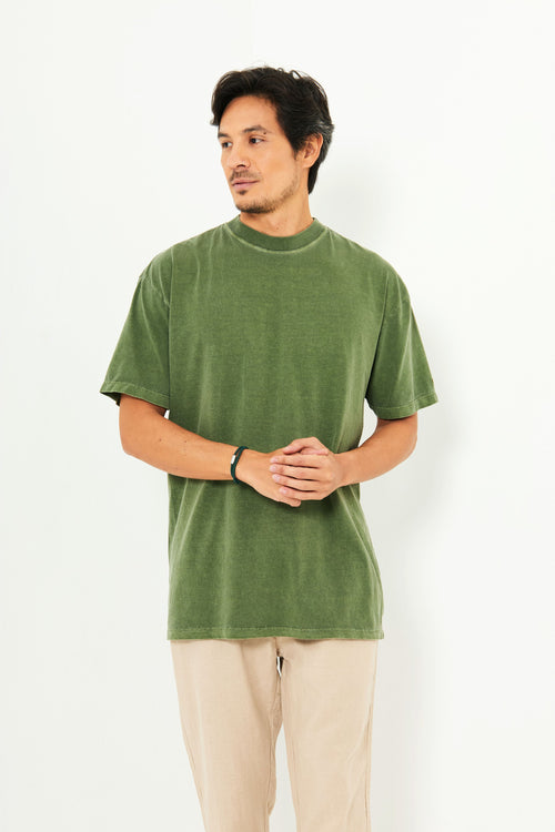 Camiseta Oversized Estonada - Verde