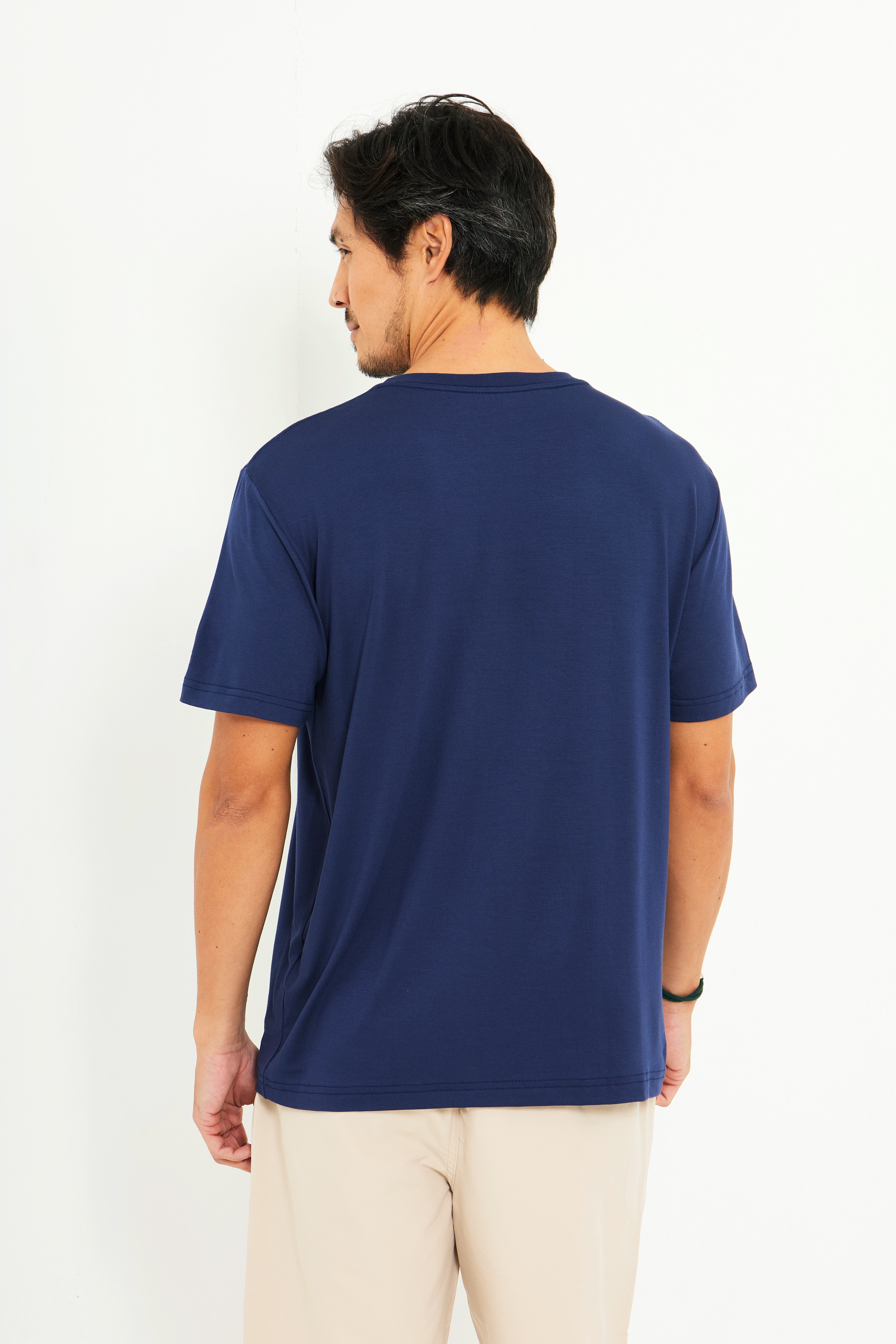 Camiseta Tech Modal - Azul miniatura 4