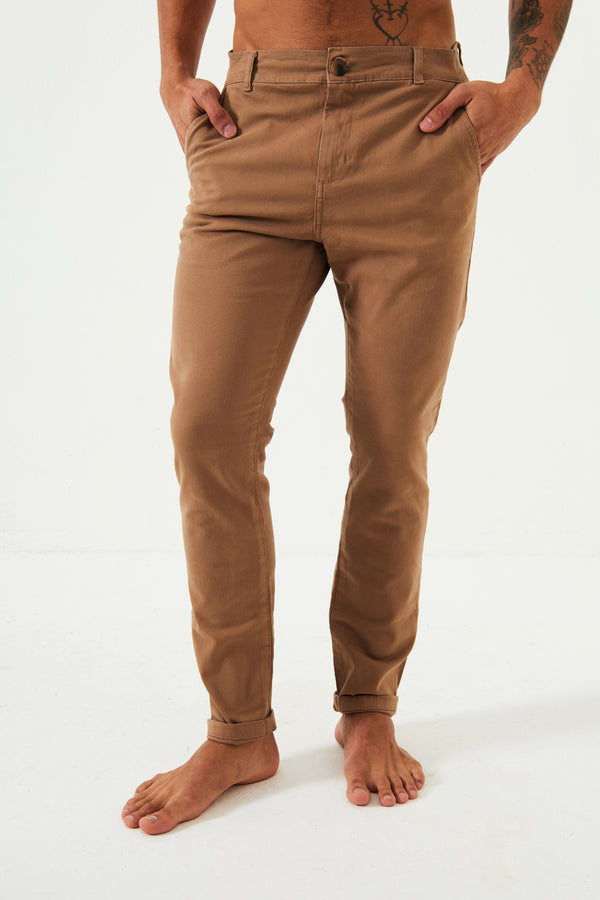 Calça Chino Khaki