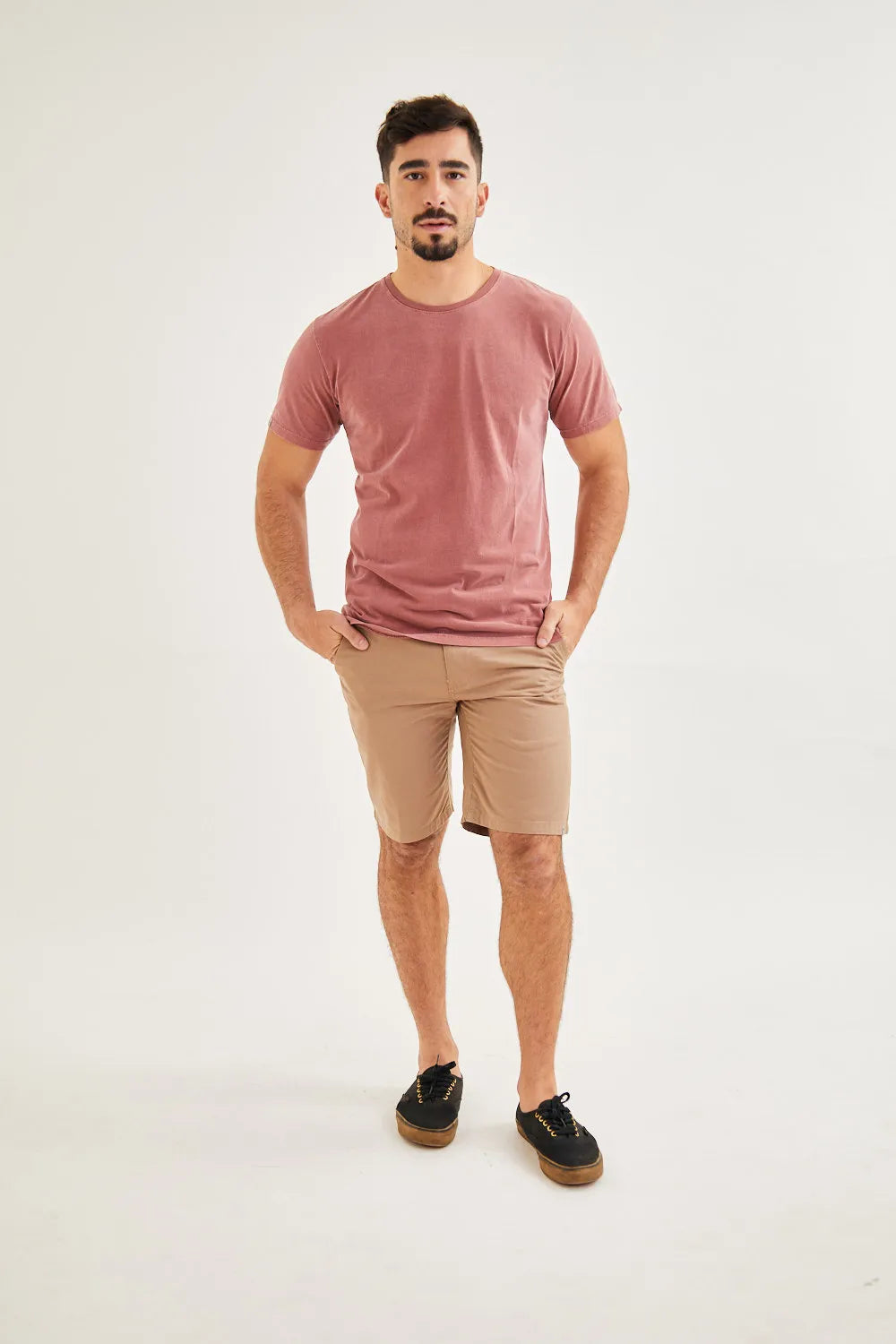 Camiseta Flor da Vida Terracota