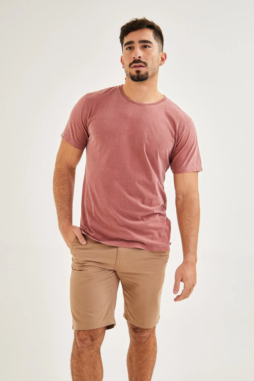 Camiseta Flor da Vida Terracota