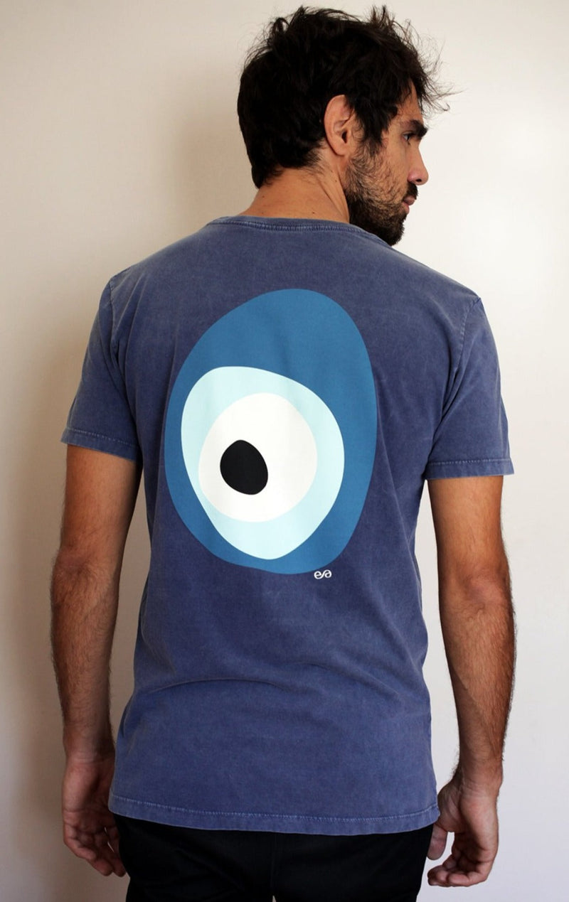 Camiseta Olho Grego Azul