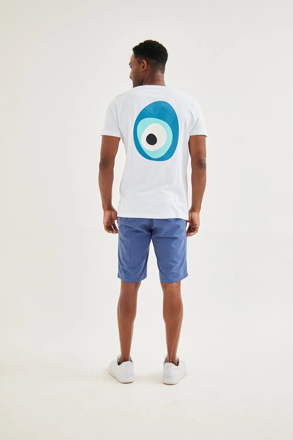 Camiseta Olho Grego Branca