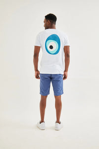 Camiseta Olho Grego Branca