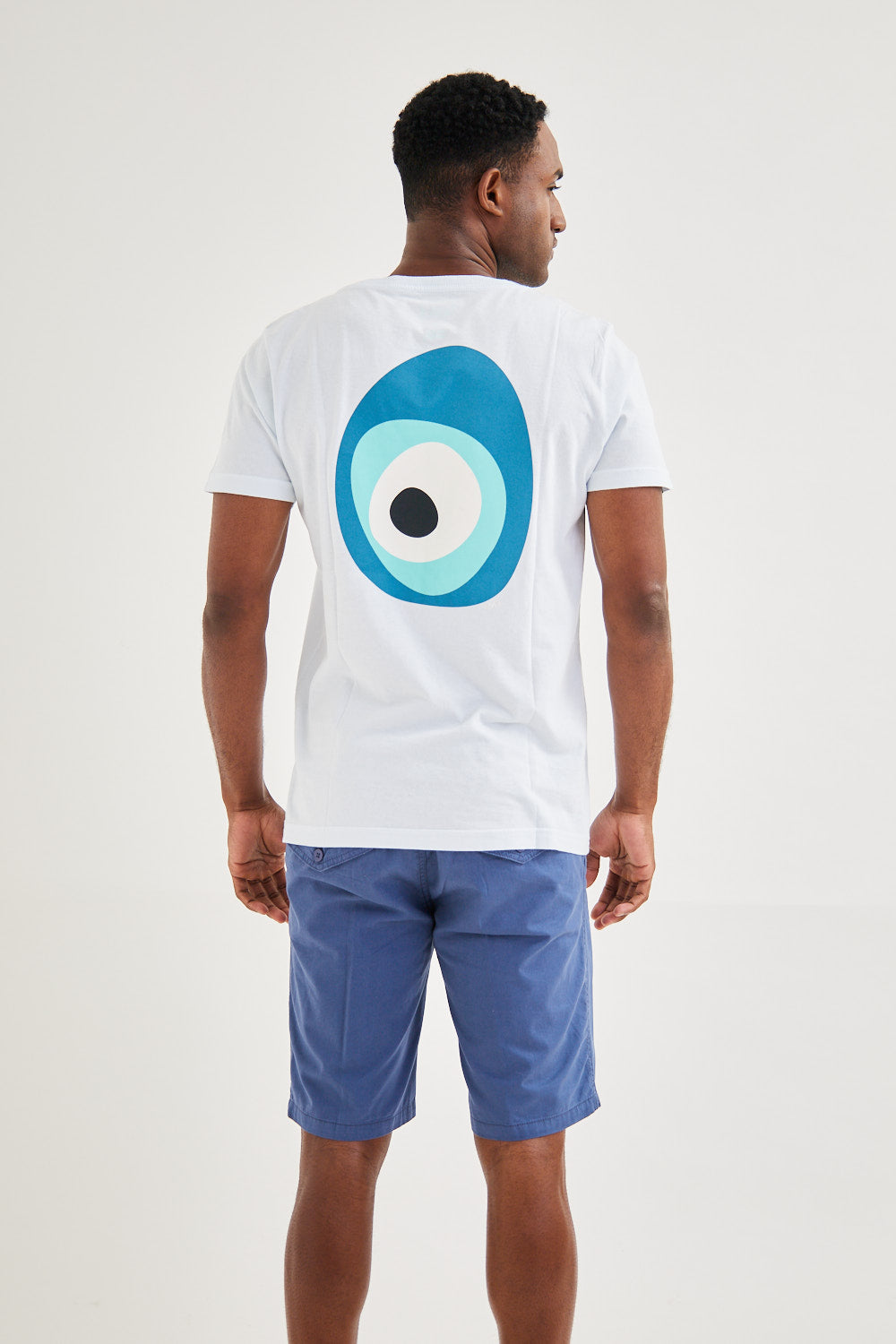 Camiseta Olho Grego Branca