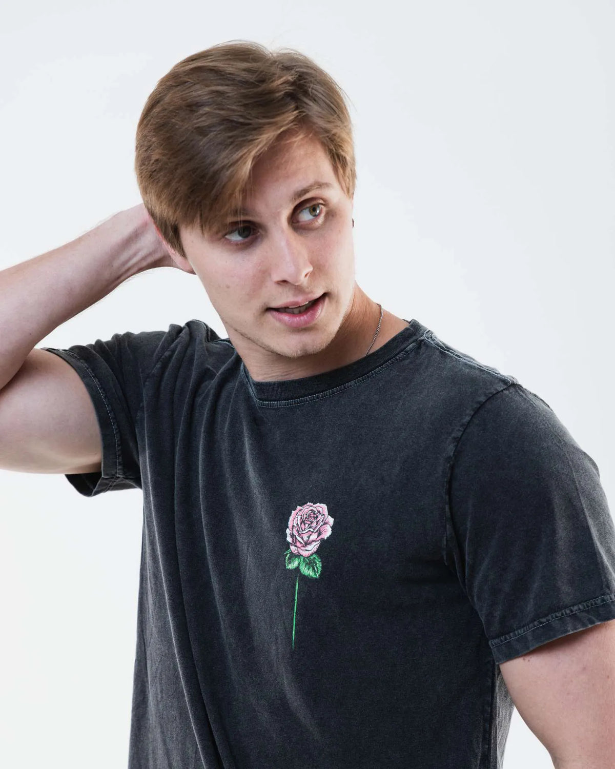 Camiseta Rosa Preta