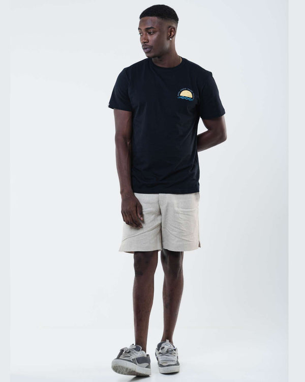 Camiseta Sun Sand Surf Preta