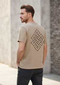 Camiseta Estonada Seal – Nó Infinito - Areia