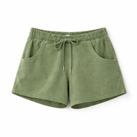 Short Moleton Estonado Verde
